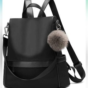 Stylish Black Women's Backpack